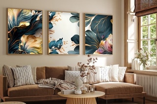 Triptyque - 35 x 50 cm