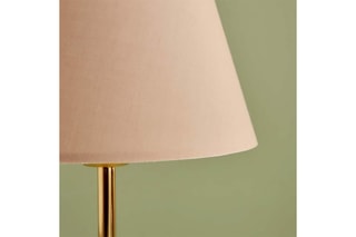 Lampe à poser - Beige et doré - 40 W