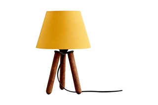 Lampadaire trépied - Jaune - 40 W