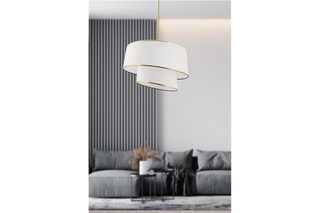 Suspension Barette - Blanc - 40 W