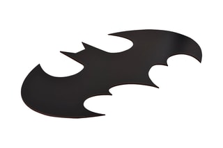 Néon LED mural fluorescent Batman - 50 x 25 cm - Bleu