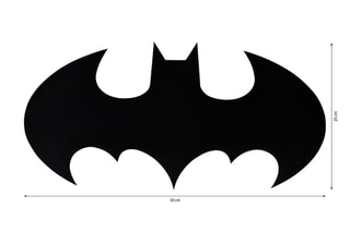 Néon LED mural fluorescent Batman - 50 x 25 cm - Bleu