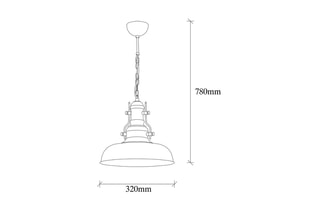 Suspension Berceste - Noir - 100 W