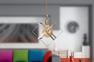 Suspension - Doré - 60 W