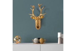 Décoration murale - 26 x 38 cm - Doré