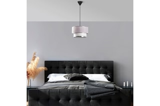 Suspension Cake - Beige et argenté - 60 W