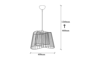 Suspension - Noir - 40 W