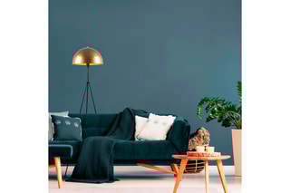 Lampadaire trépied - Doré - 40 W