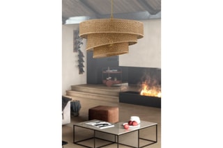 Suspension Couper Hazeran - Beige - 45 - 60 W