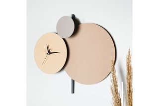 Horloge murale - 48 cm - Beige