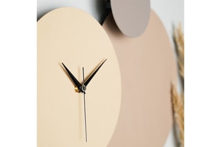 Horloge murale - 48 cm - Beige