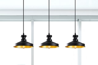 Suspension Berceste - Noir - 3 x 100 W
