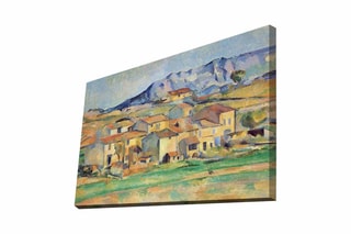 Tableau "Hameau à Payennet près de Gardanne" - Paul Cézanne - 70 x 100 cm - Reproduction