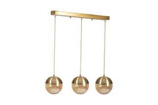Suspension Küre 3 - Doré - 3 x 60 W