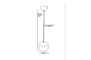 Suspension - Doré - 40 - 60 W