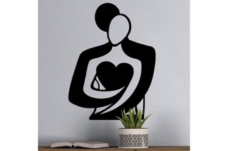 Décoration murale Love - Noir