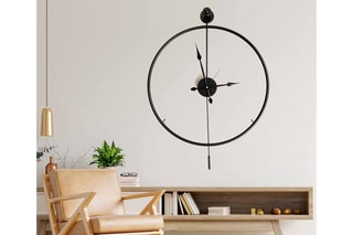 Horloge - 58 cm - Noir