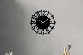 Horloge - Noir - 48 cm