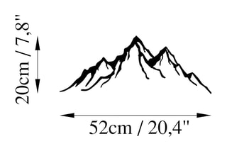 Sticker Mountain - Noir