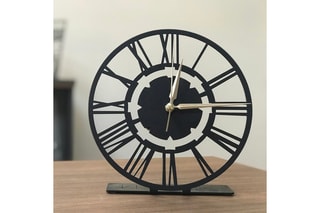 Horloge à poser - 20 cm - Noir