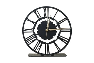 Horloge à poser - 20 cm - Noir