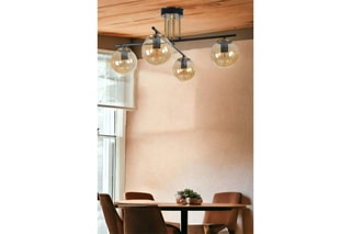 Suspension Oslo 4 - Doré - 4 x 60 W
