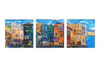 Triptyque - 30 x 30 cm