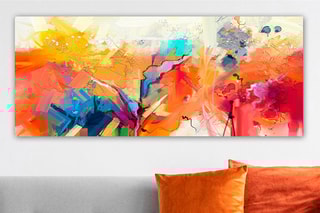 Tableau en bois - 50 x 120 cm