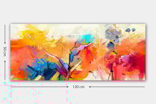 Tableau en bois - 50 x 120 cm