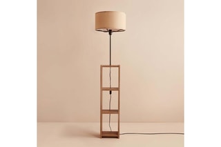 Lampadaire - Beige - 60 W