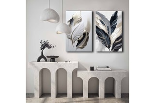 2 tableaux - 95 x 70 cm