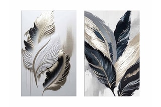 2 tableaux - 95 x 70 cm