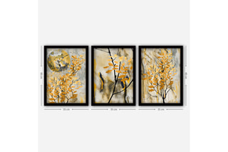 3 tableaux - 35 x 45 cm