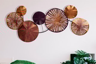 Décoration murale - 79 x 35 cm - Bronze