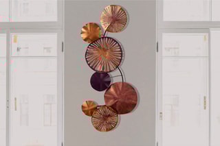 Décoration murale - 79 x 35 cm - Bronze