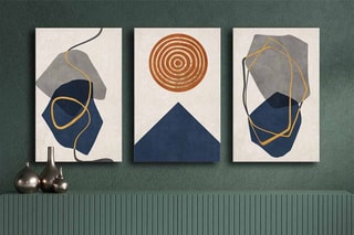 3 tableaux - 45 x 70 cm