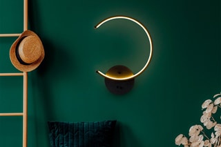 Applique murale LED Moon - Noir - 12 W