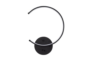 Applique murale LED Moon - Noir - 12 W