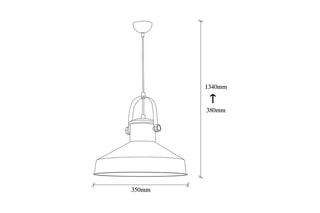 Suspension - Cuivre - 40 W