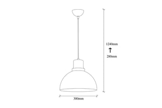 Suspension Dodo - Noir - 60 W