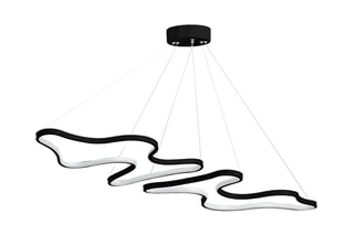 Suspension LED - Noir - 60-80 W