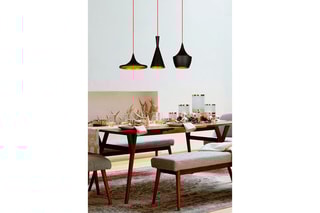 Suspension Elmas  - Noir - 3 x 100 W