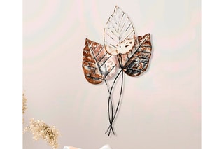 Décoration murale Fall 1 - Noir et marron - 45 x 85 cm