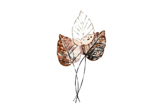 Décoration murale Fall 1 - Noir et marron - 45 x 85 cm