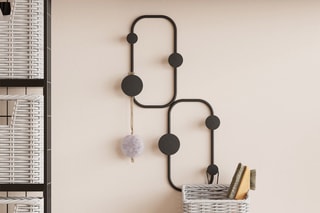 Porte-manteau mural - 26 x 48 x 5 cm