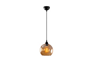 Suspension Gold - Noir et doré - 100 W