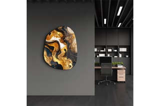 Tableau en verre trempé - 88 x 68 cm