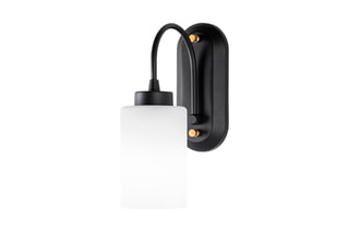 Applique murale Hemikilo - Noir - 40 W
