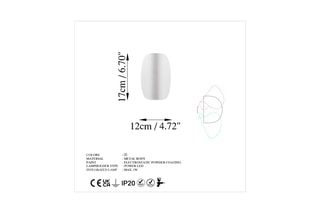 Applique murale LED Heybe - Blanc - 1 W