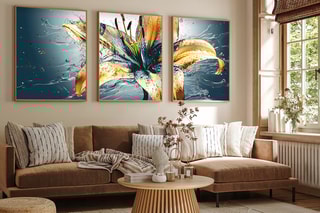 Triptyque - 50 x 70 cm 